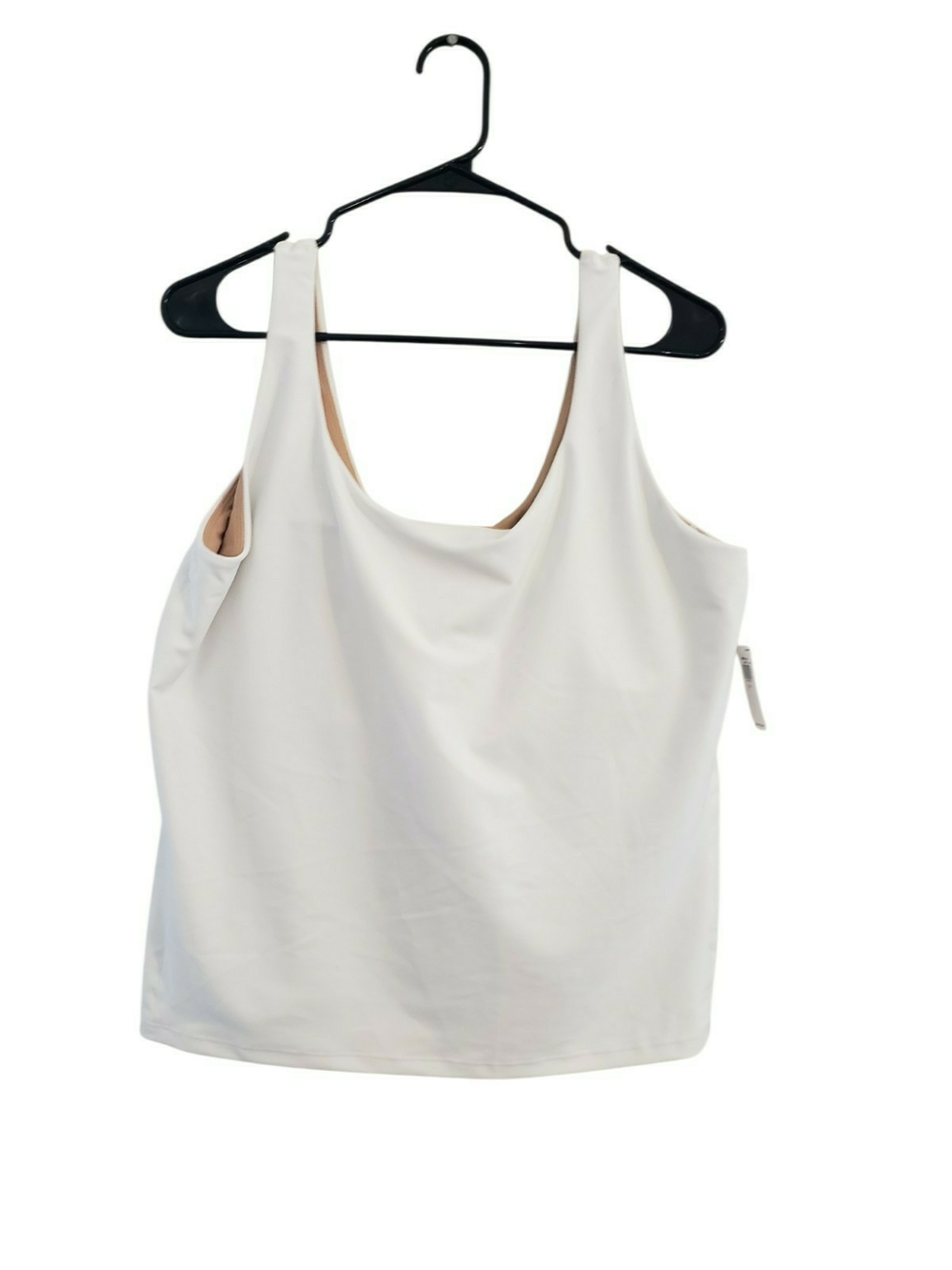 Old Navy White Scoop Neck Tank Top